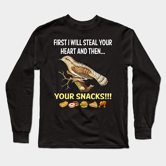 Steal Heart Wryneck 01 Long Sleeve T-Shirt by blakelan128